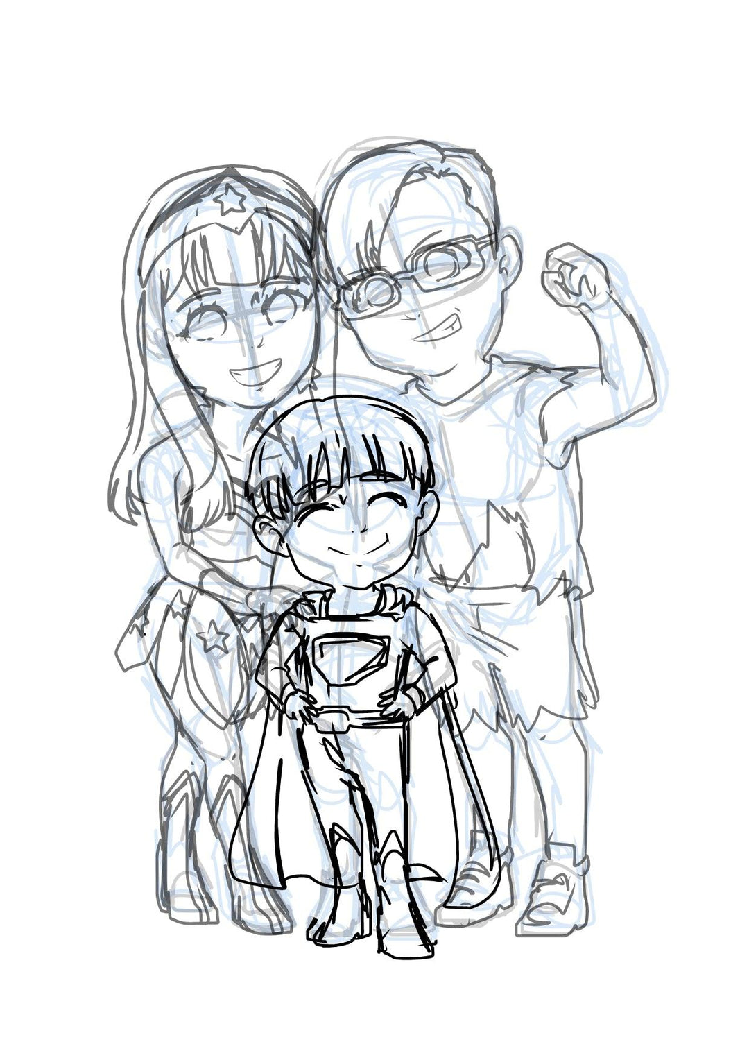 CHIBI Portrait Drawing
