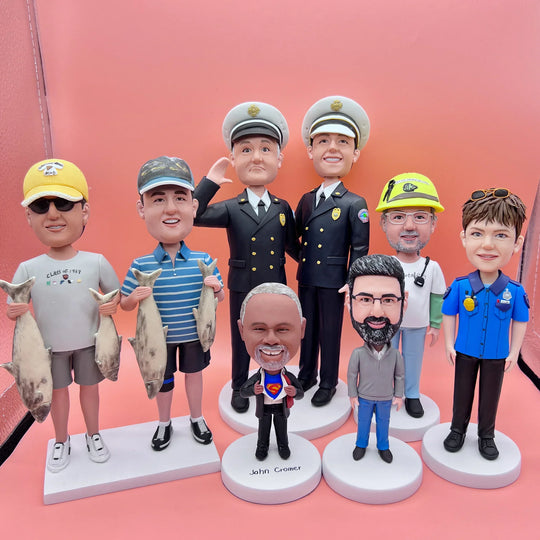 Corporate Bulk Order Custom Bobble Head Mini Figurines
