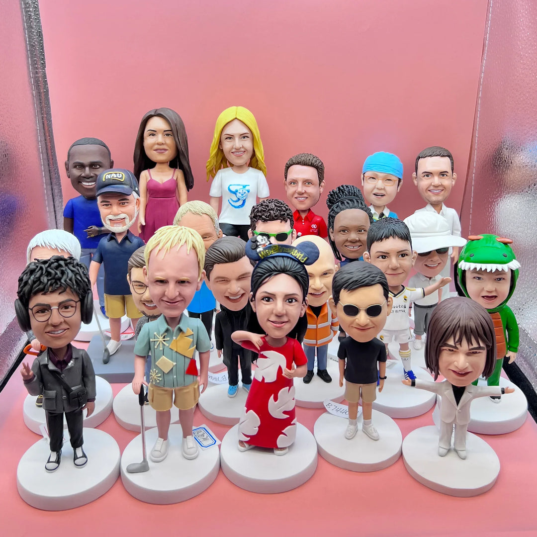 Corporate Bulk Order Custom Bobble Head Mini Figurines