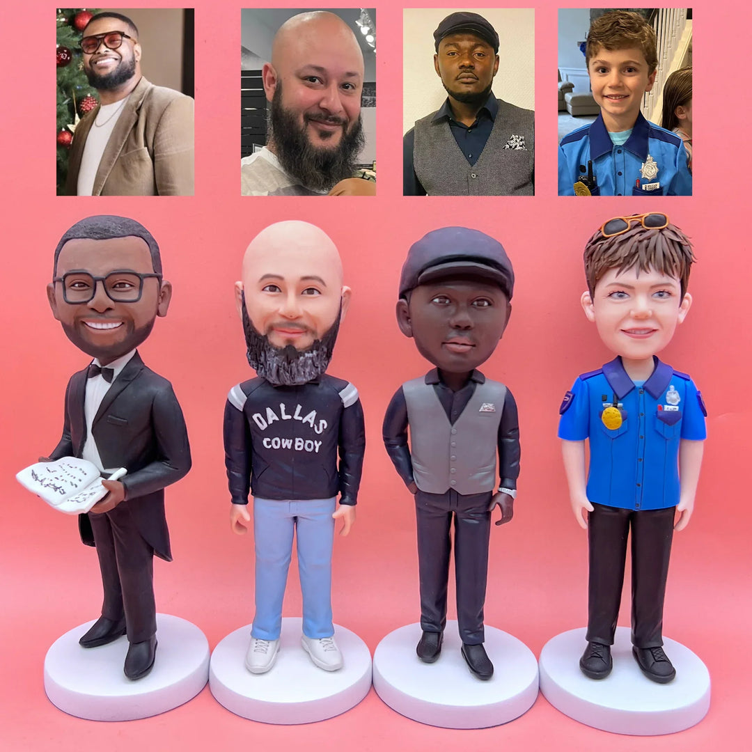 Corporate Bulk Order Custom Bobble Head Mini Figurines