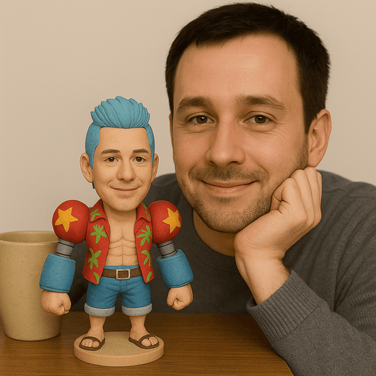 Custom Bobble Head Mini Figurine One Piece Customized