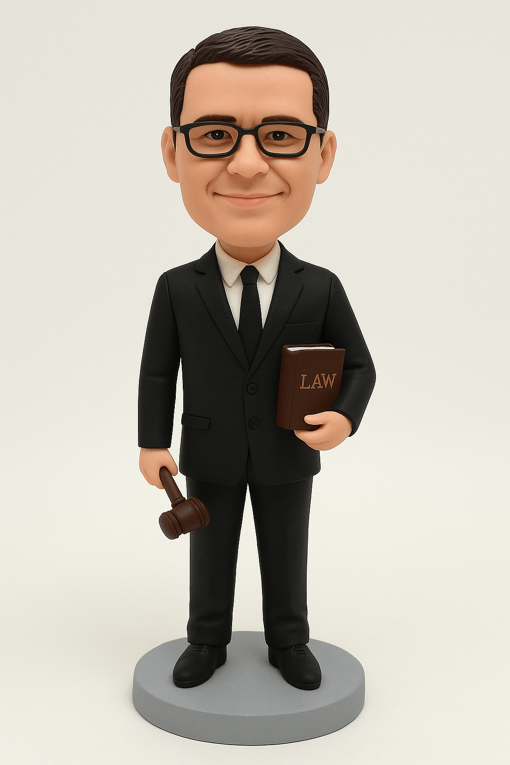 Custom Bobble Head Mini Figurine Lawyer Gift Customized