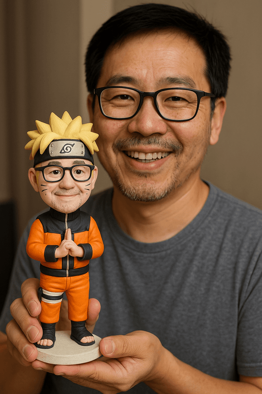 Custom Bobble Head Mini Figurine Naruto Customized