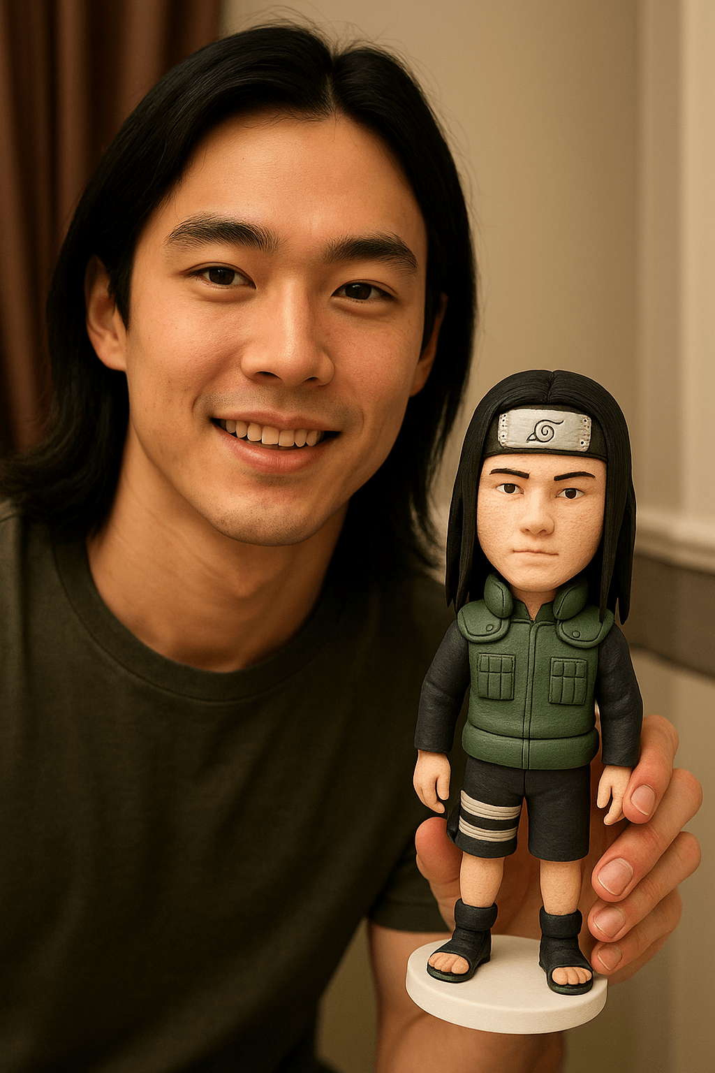 Custom Bobble Head Mini Figurine Naruto Customized