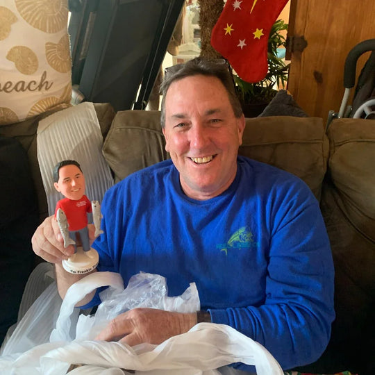 Custom Bobblehead - The Fishing Gift That’ll Make Them Bobble With Joy