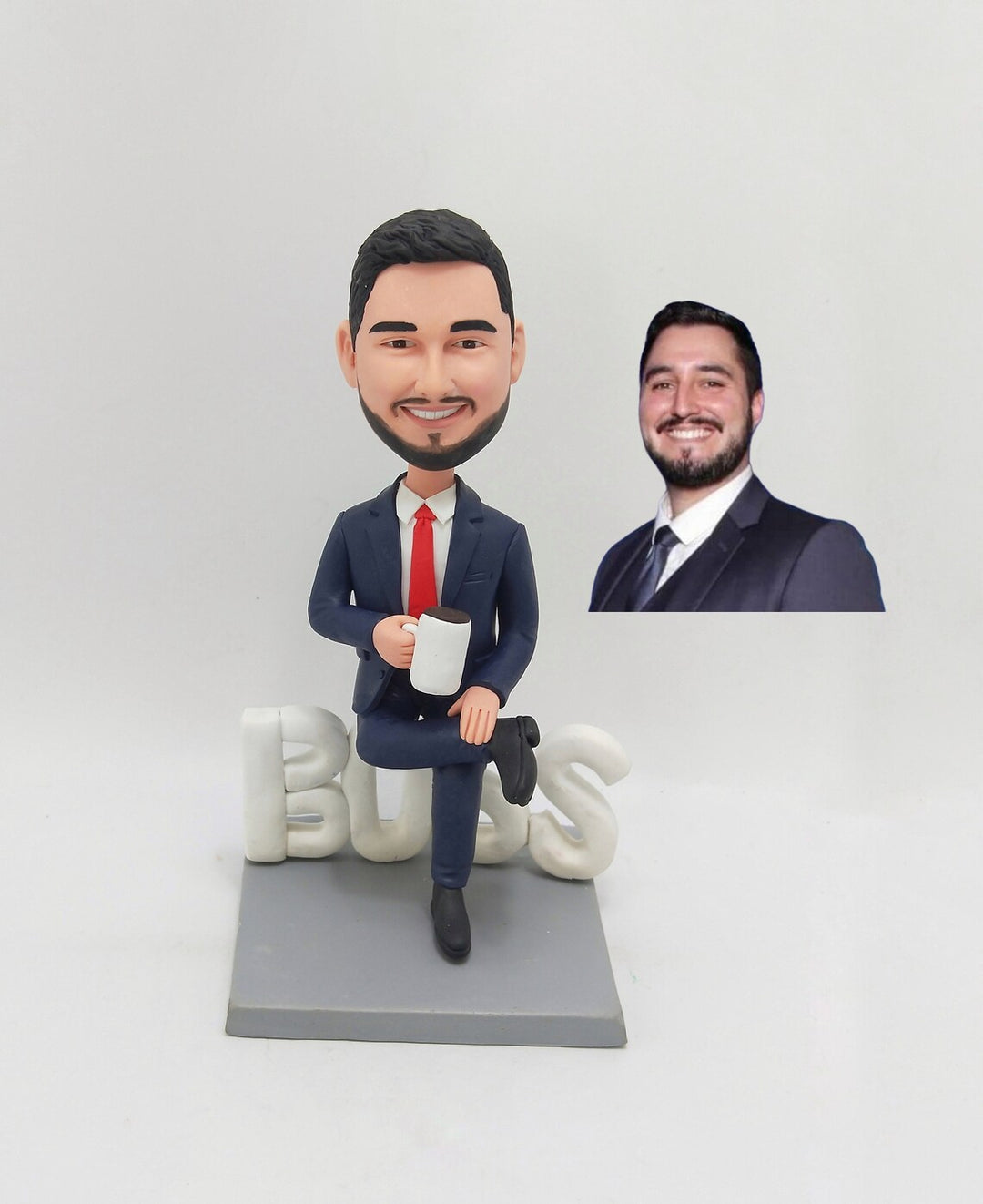 Custom Boss Bobblehead – Personalized Gift for Managers & Leaders