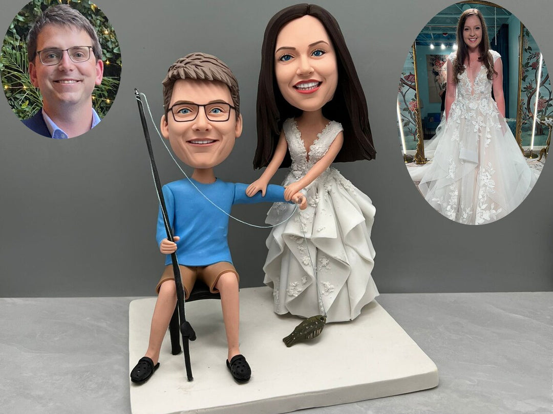 Custom Bobblehead - The Fishing Gift That’ll Make Them Bobble With Joy