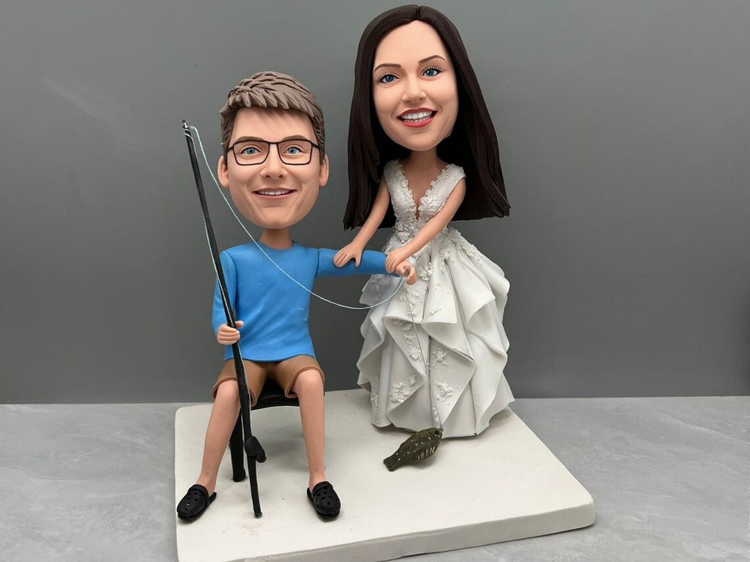 Custom Bobblehead - The Fishing Gift That’ll Make Them Bobble With Joy