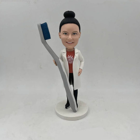 Custom Bobble Head Mini Figurine Dentist Customized
