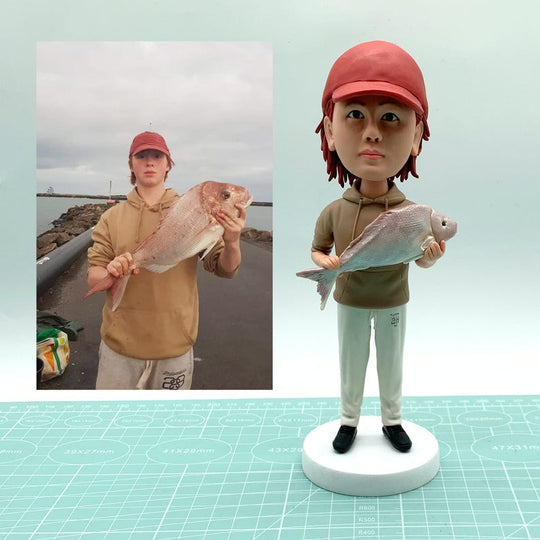 Custom Bobblehead - The Fishing Gift That’ll Make Them Bobble With Joy