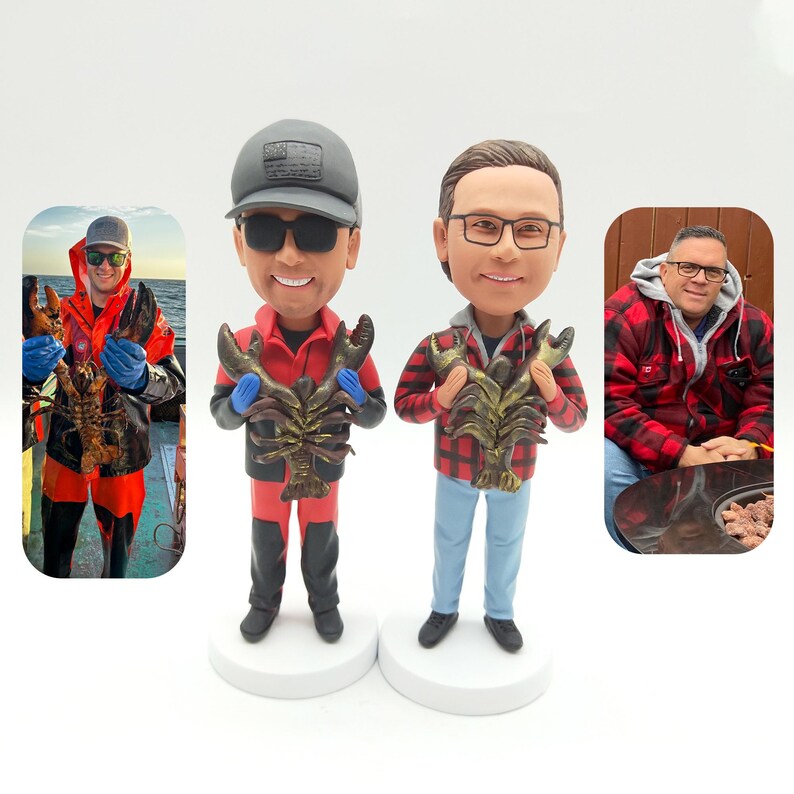 Custom Bobblehead - The Fishing Gift That’ll Make Them Bobble With Joy