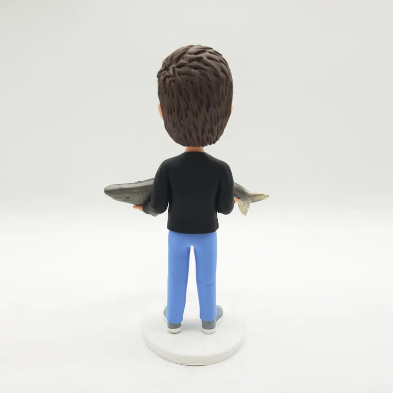Custom Bobblehead - The Fishing Gift That’ll Make Them Bobble With Joy