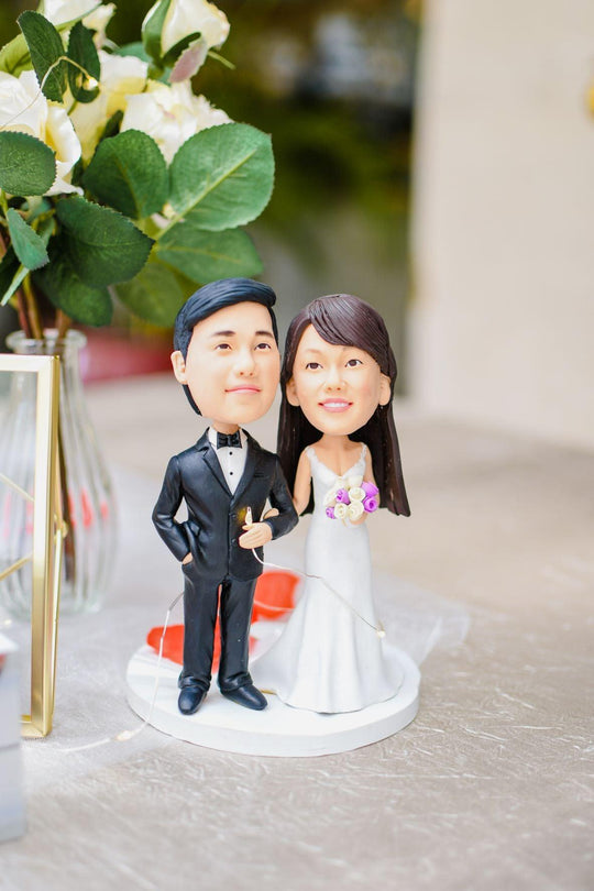Wedding Couple Bobble Head | Couple Bobble Head | Coupleofthings