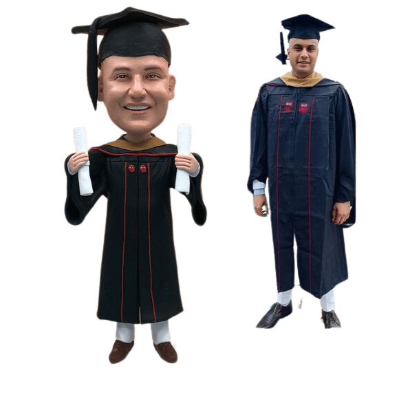 Custom Graduation Bobble Head | Graduation Figurine | Coupleofthings