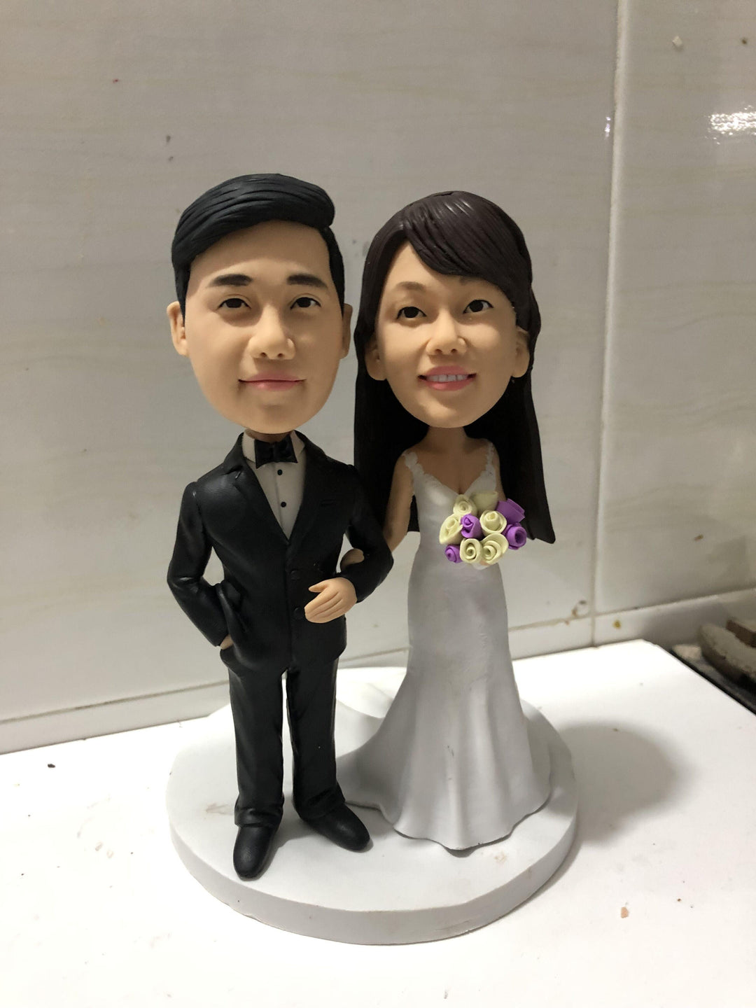 Wedding Couple Bobble Head | Couple Bobble Head | Coupleofthings