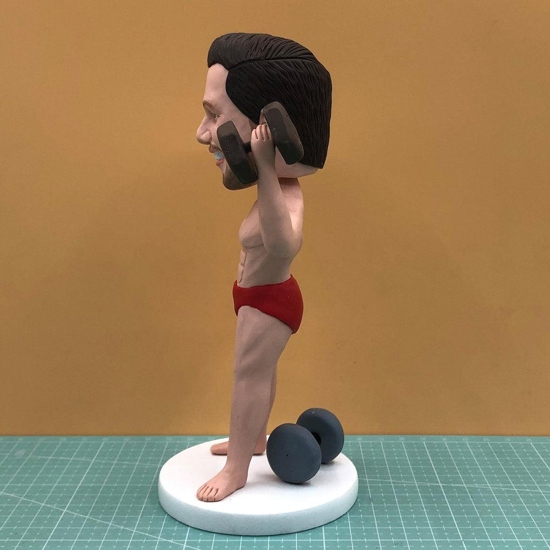 Bodybuilder Bobble Head | Custom Bobble Head | Coupleofthings