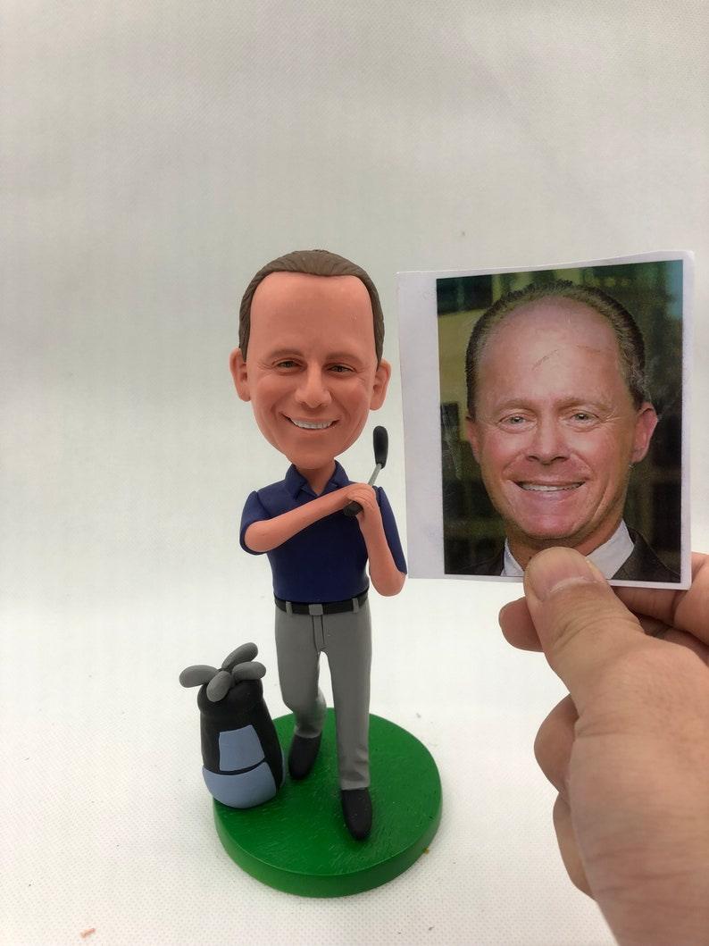 Custom Golf Bobblehead | Golf Bobblehead Figurine | Coupleofthings