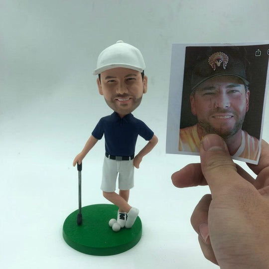 Custom Golf Bobblehead | Golf Bobblehead Figurine | Coupleofthings