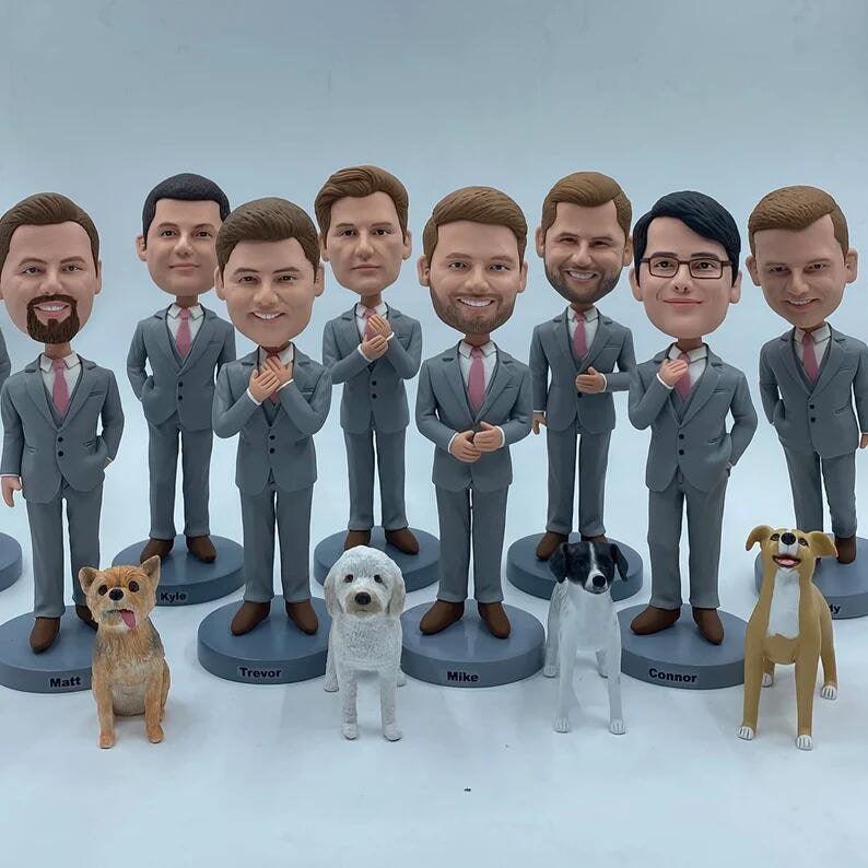 Bridesmaid Bobble Head | Custom Bridesmaid Gift | Coupleofthings