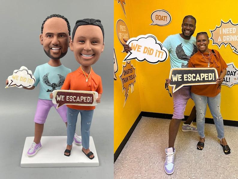 Personalized Bobble Head Couple | Bobble Head Couple | Coupleofthings