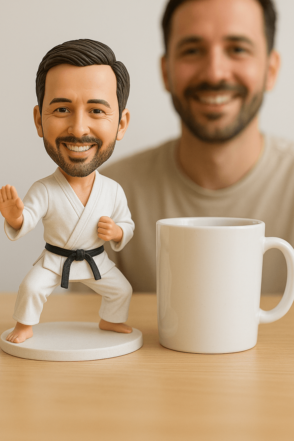 Custom Karate Bobblehead Figurines: Perfect for Company Events and Personalized Employee Appreciation Gifts