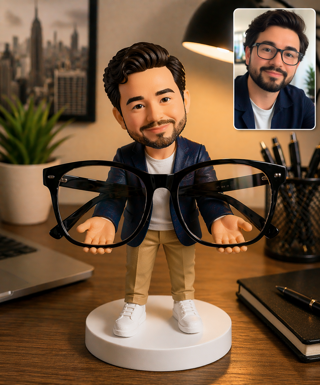 Custom Bobblehead Glasses Holder: The Ultimate Guide to Corporate Gifts with Custom Cake Toppers and Figurines