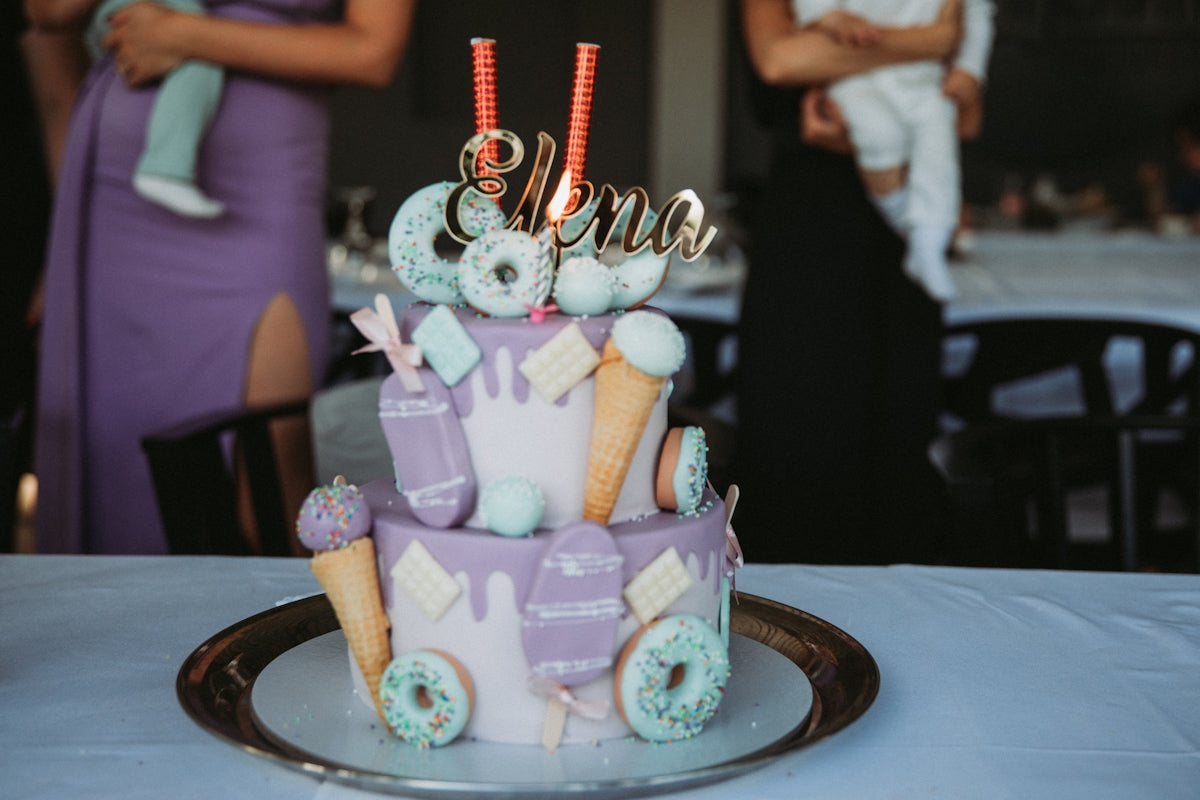 a cake that is sitting on a table