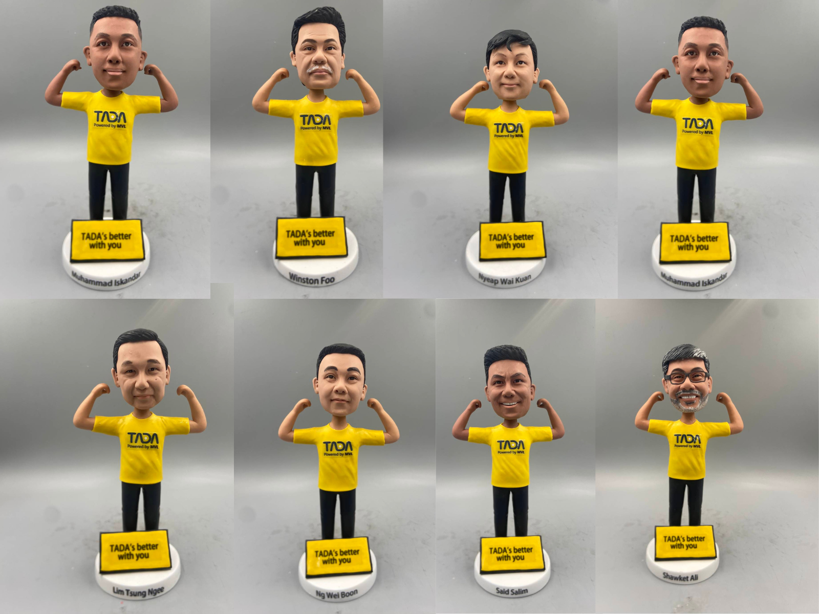 Bulk Custom Bobbleheads for Corporate Recognition — How TADA Celebrated Their Drivers