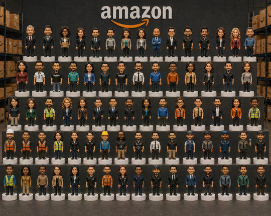 Corporate Bulk Order Custom Bobble Head Mini Figurines