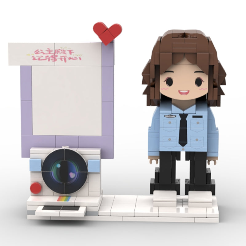 Custom Brick Figure – Personalized Mini Figure Gift