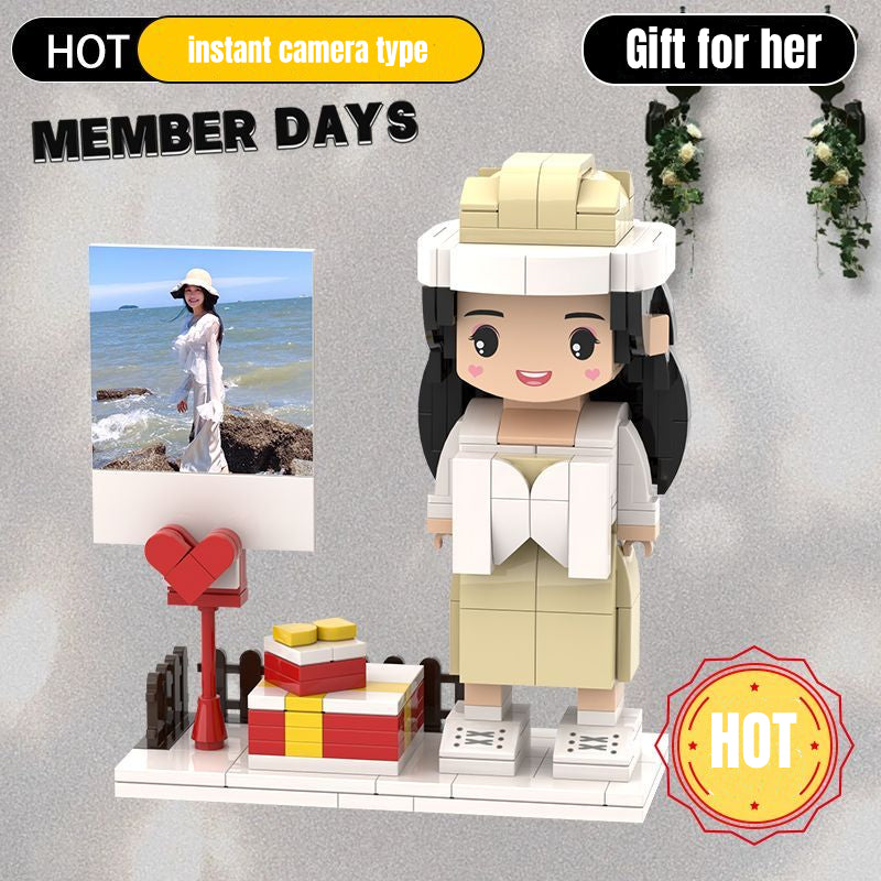 Custom Brick Figure – Personalized Mini Figure Gift