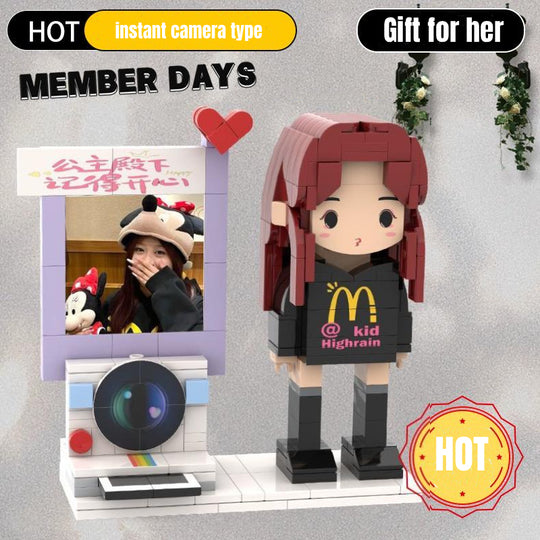 Custom Brick Figure – Personalized Mini Figure Gift