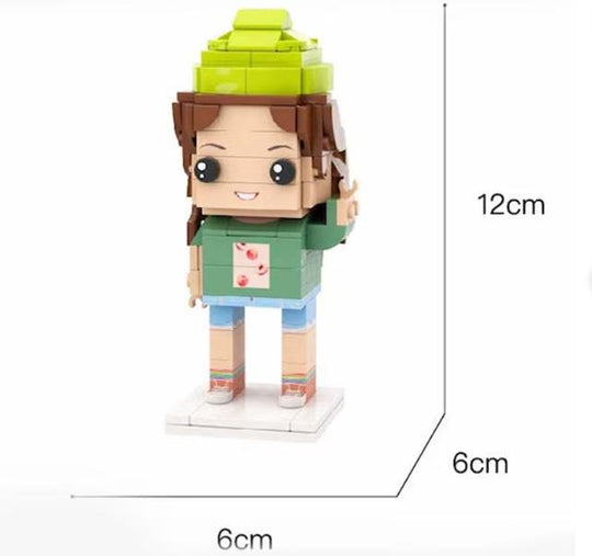 Custom Brick Figure – Personalized Mini Figure Gift