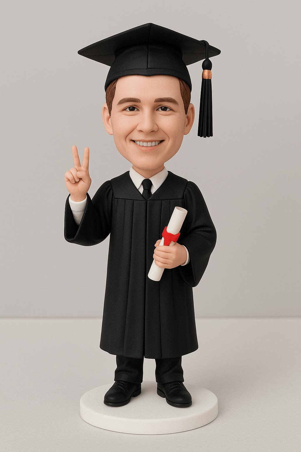 Custom Bobble Head Mini Figurine Graduation Customized