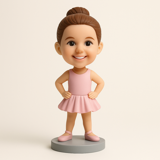 Custom Ballet Bobblehead – Personalized Ballerina Figurine & Dance Gift