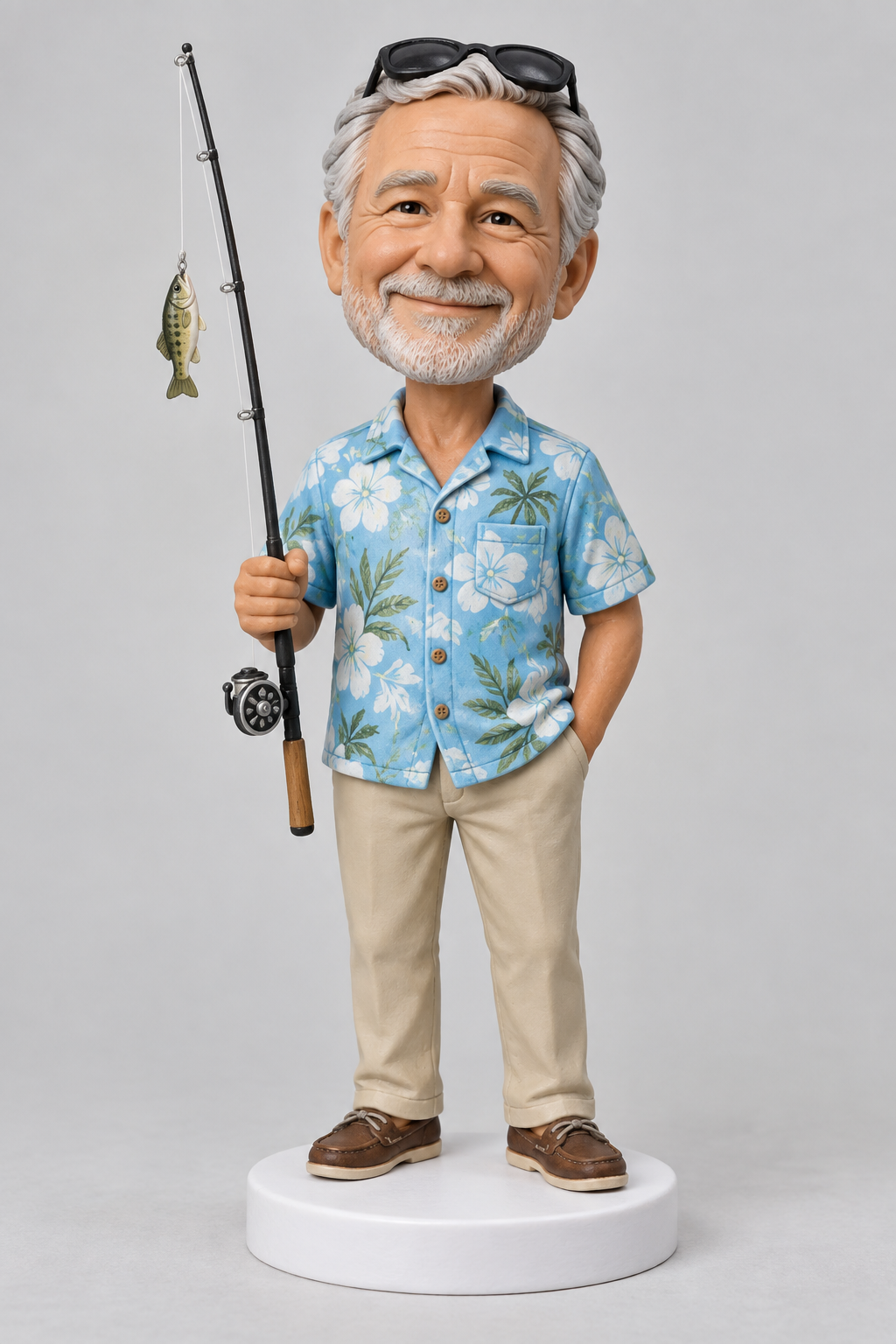 Custom Retirement Bobblehead Figurine – Personalized “Officially Retired” Gift for Coworker, Boss, Dad or Mum