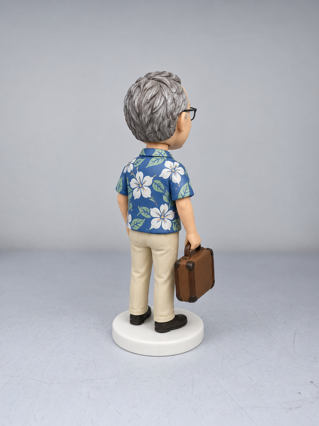 Custom Retirement Bobblehead Figurine – Personalized “Officially Retired” Gift for Coworker, Boss, Dad or Mum
