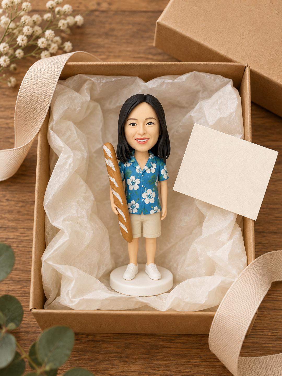 Custom Retirement Bobblehead Figurine – Personalized “Officially Retired” Gift for Coworker, Boss, Dad or Mum