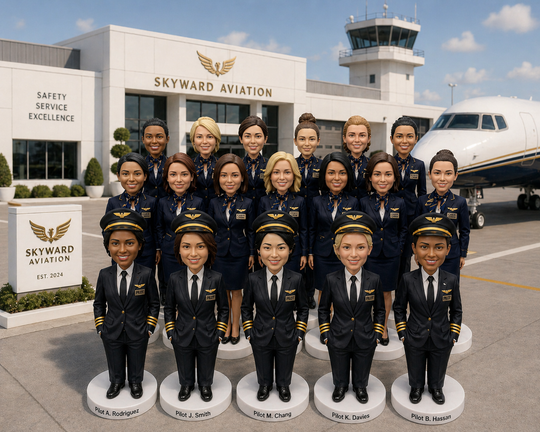 Corporate Bulk Order Custom Bobble Head Mini Figurines