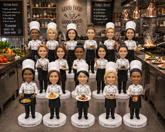 Corporate Bulk Order Custom Bobble Head Mini Figurines