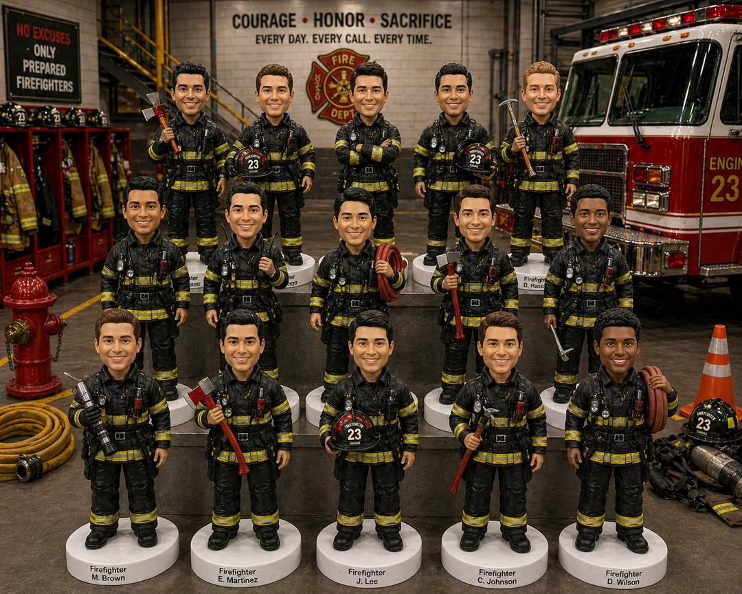Corporate Bulk Order Custom Bobble Head Mini Figurines