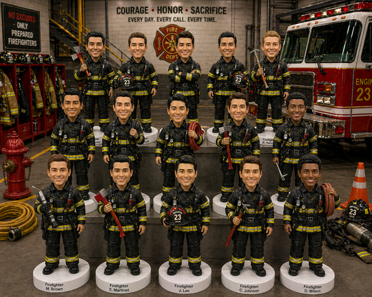 Corporate Bulk Order Custom Bobble Head Mini Figurines