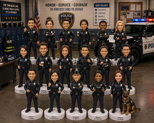 Corporate Bulk Order Custom Bobble Head Mini Figurines