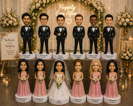 Corporate Bulk Order Custom Bobble Head Mini Figurines
