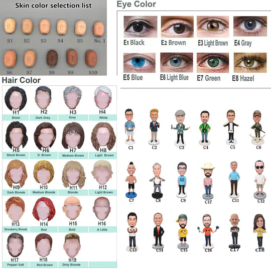 Corporate Bulk Order Custom Bobble Head Mini Figurines