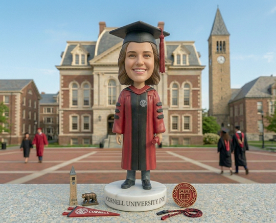 Custom Bobble Head Mini Figurine Graduation Customized
