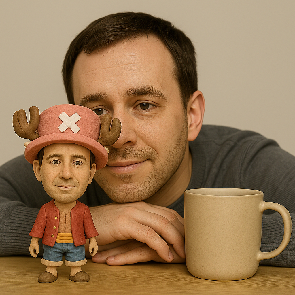 Custom Bobble Head Mini Figurine One Piece Customized