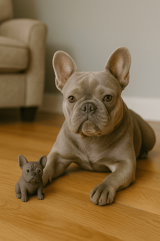 From Photo to Figurine: Your French Bulldog