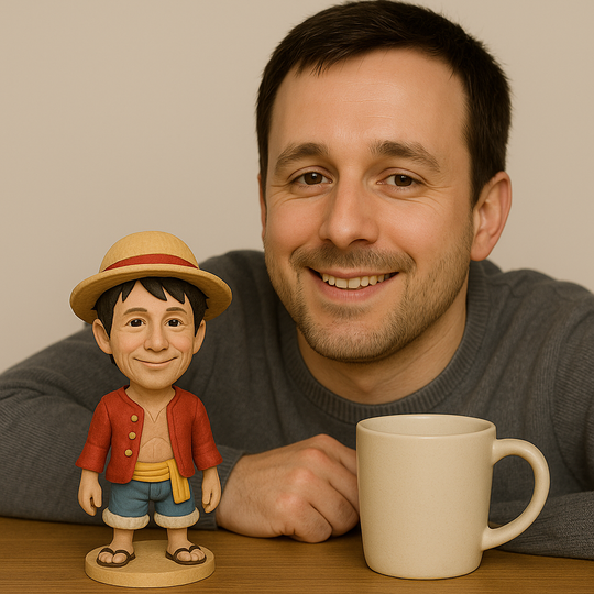 Custom Bobble Head Mini Figurine One Piece Customized