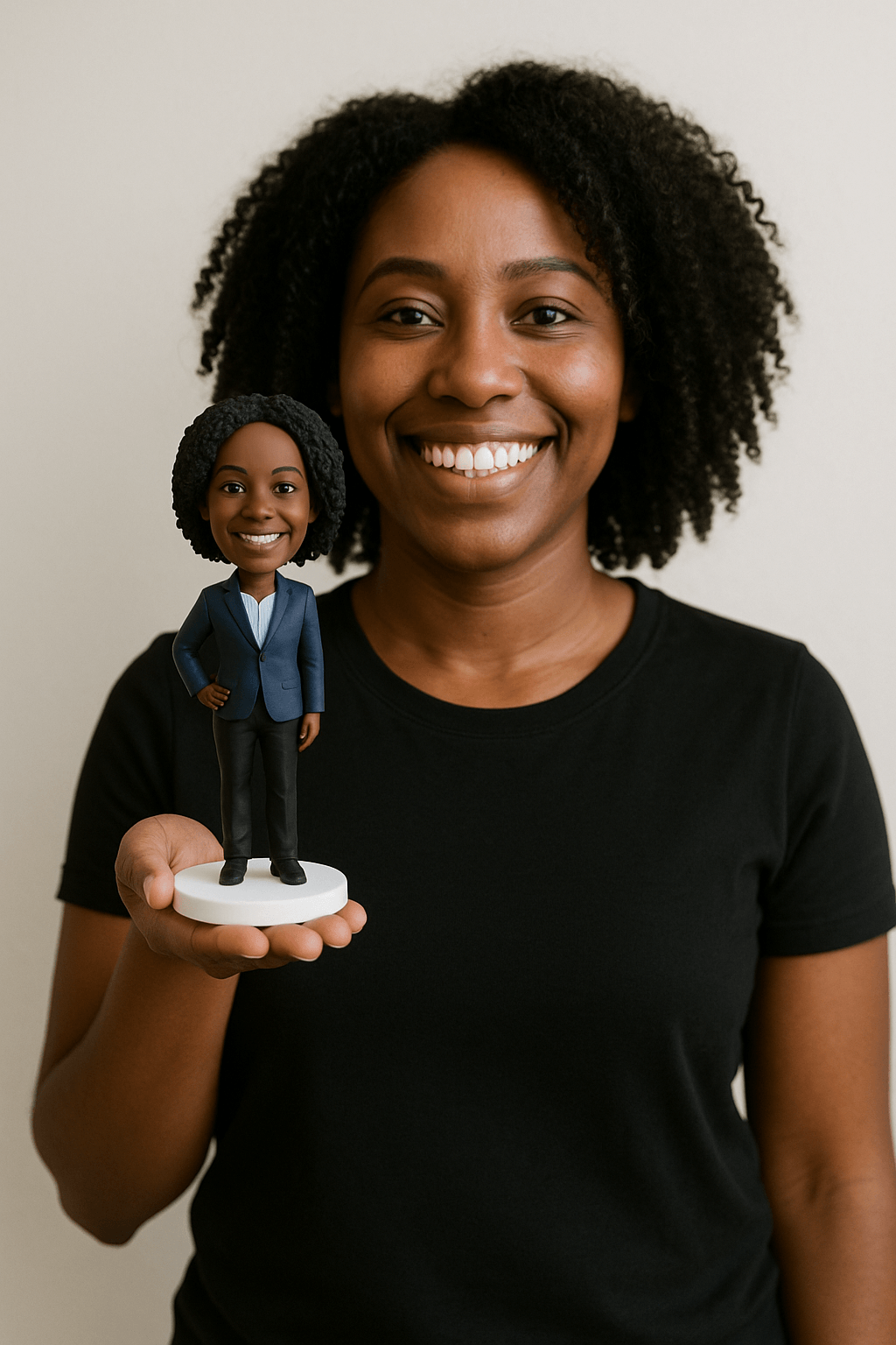 Custom Bobble Head Mini Figurine Promotion Celebration